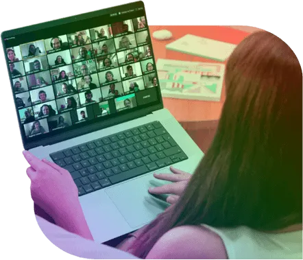 Hero right illustration showing technology solutions